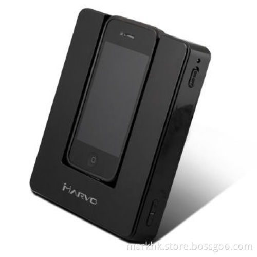 Docking Speaker for iPhone/iPod, with 500Hz to 20kHz Frequency Response and Rechargeable Battery